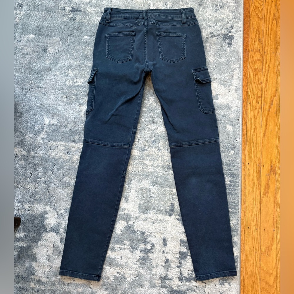 Closed Robyn Cargo Skinny Jeans, SZ 25, Indigo Dark Blue. - Picture 2 of 7